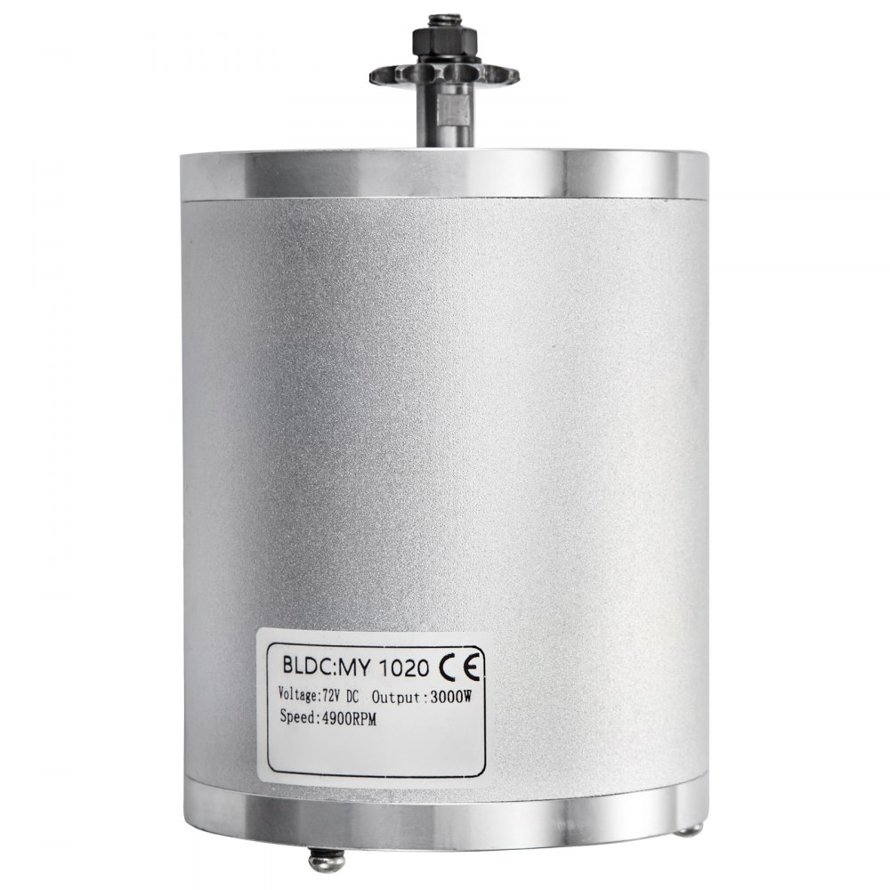 VEVOR 72V borstelloze DC-motor, elektrische motor 4900 U, Go-Kart-motor 30000W voor elektrische fietsen etc.