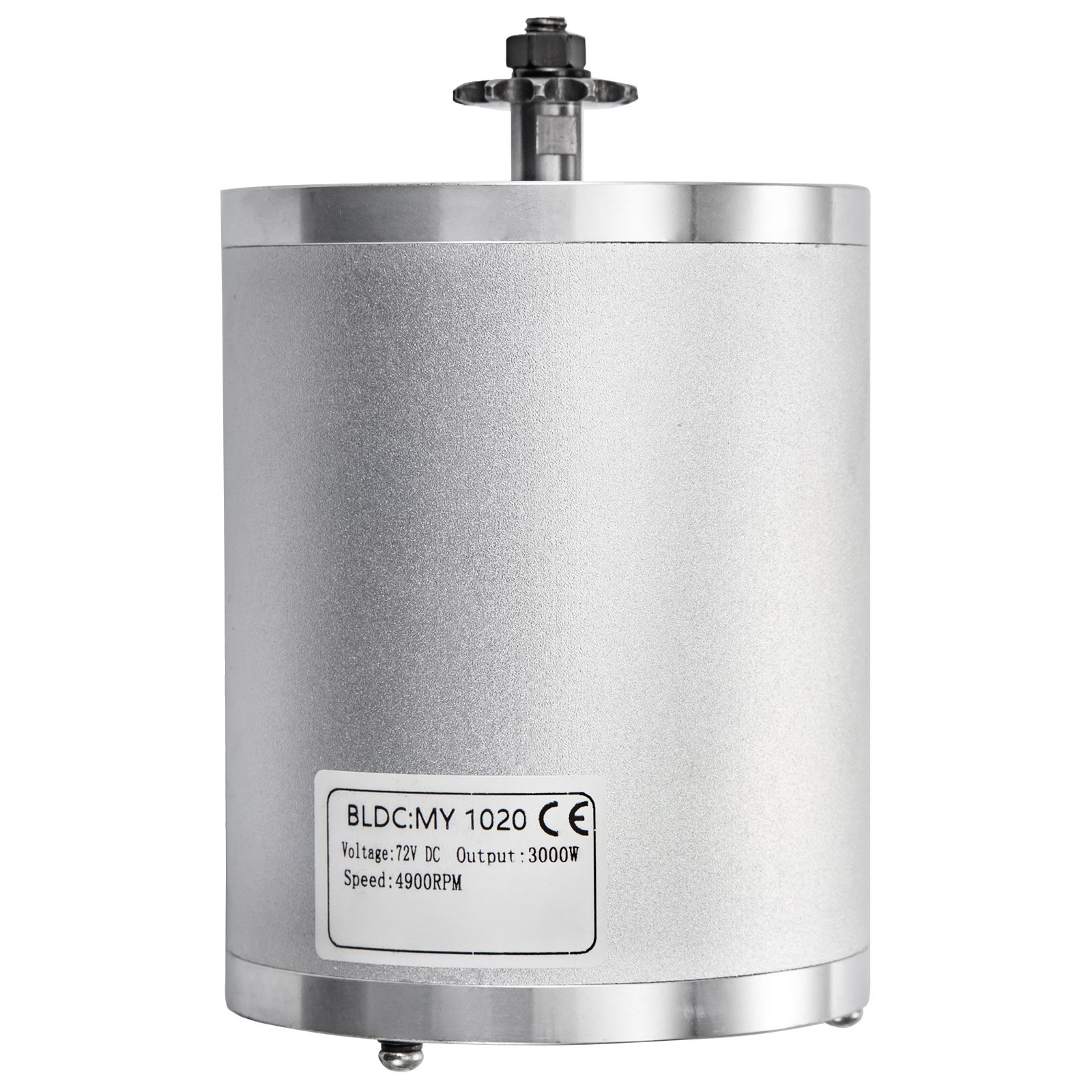 OldFe 72V borstelloze DC-motor, elektrische motor 4900 U, Go-Kart-motor 30000W voor elektrische fietsen etc.