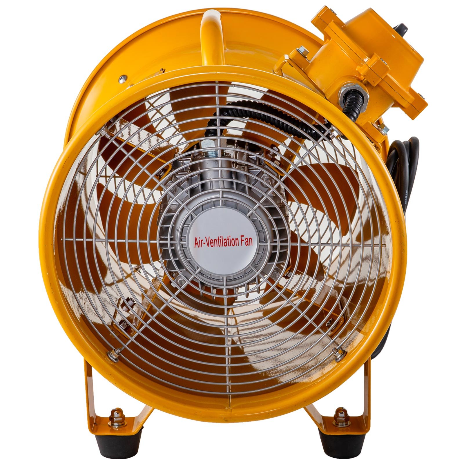 Husuper ATEX Portable Ventilator Fan 12 Inch(300mm) 500W Explosion Proof Extractor or Ventilator 220V 50HZ Speed 2920 RPM for Extraction and Ventilation in Potentially Explosive Environments