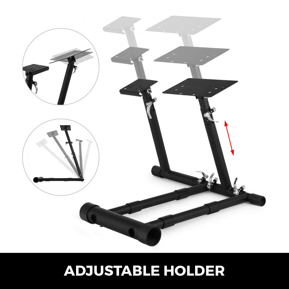 VEVOR Racing Simulator Cockpit Verstelbare gaming-stoel PS3 PS4 Xbox Opvouwbare racestoel Pc Logitech G29 G920 met versnellingspook en stoel Racing Cockpit PC02-stoel G22