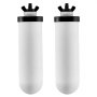 VEVOR Gravity Waterfiltersysteem Vervangend Waterfilter Vervangende Zuiveringselementen, Keramisch Vervangend Filter, Eenvoudig Vervangbaar Waterfilter, Compatibel met de Meeste Merken, 2-Pack, Wit