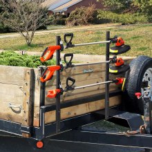 VEVOR grastrimmerhouder onkruidvreterframe verticaal max. laadvermogen 30 kg (3 sleuven) / 10 kg (1 sleuven) grastrimmer trimmerstandaard voor uw tuin- en landschapsbehoeften