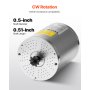 VEVOR 3kW borstelloze DC-motor 72V 4900rpm elektrische motorregelaar