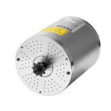 VEVOR 3kW borstelloze DC-motor 72V 4900rpm elektrische motorregelaar