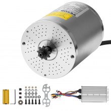 VEVOR 3kW borstelloze DC-motor 72V 4900rpm elektrische motorregelaar