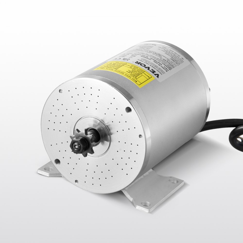 VEVOR 3000W elektrische borstelloze DC-motorkit – 72V 4900 RPM motor met verbeterde snelheidsregelaar en gashendelkit voor skelters, e-bikes, motorfietsen, scooters en doe-het-zelfprojecten