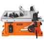 VEVOR Tafelzaag 4400 tpm, 1800W Tafelzaag, 85 mm bij 90° dwarssnede / 60 mm bij 45° schuine snede, Hoekstop -60˚/60˚, Ideaal voor het zagen van hout en doe-het-zelf houtbewerkingsprojecten