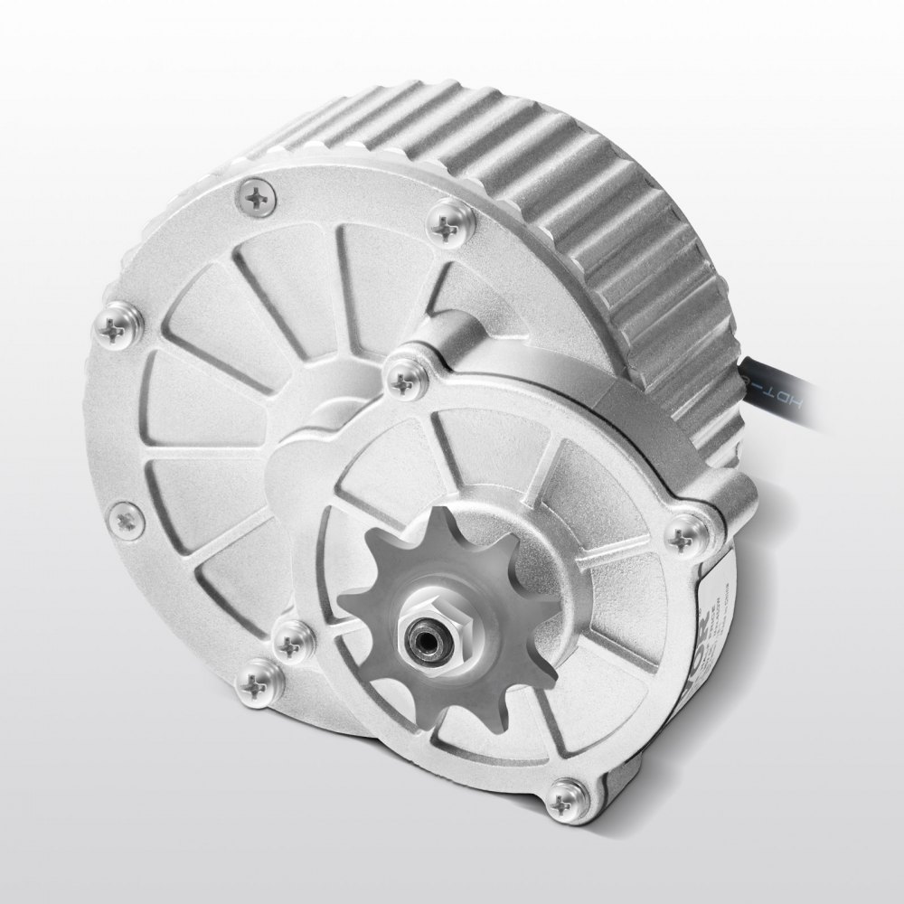 VEVOR 450W geborstelde elektrische DC-motor - 36V, 3000RPM motor met verbeterde snelheidsregelaar en duimgashendelset, elektrische motor voor go-karts, e-bikes, motorfietsen, scooters