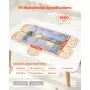 VEVOR 1000 Piece Rotating Puzzle Board with 5 Drawers and Cover, 74x53cm Portable Wooden Table, Jigsaw Puzzle Accessories for Adults, Puzzles Organizer Storage System, Birthday Gift for Mom