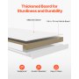 VEVOR Bureau Plank Tafel Organizer Tafel Plank 1-laags Spaanplaat Wit