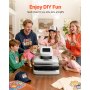 VEVOR Auto Heat Press Machine, 38 x 38 cm, T-Shirt Press Machine with Auto Release and Adjustable Pressure, Digital Display, Rapid Heating, for Sublimation, Vinyl, Heat Transfer Projects, White