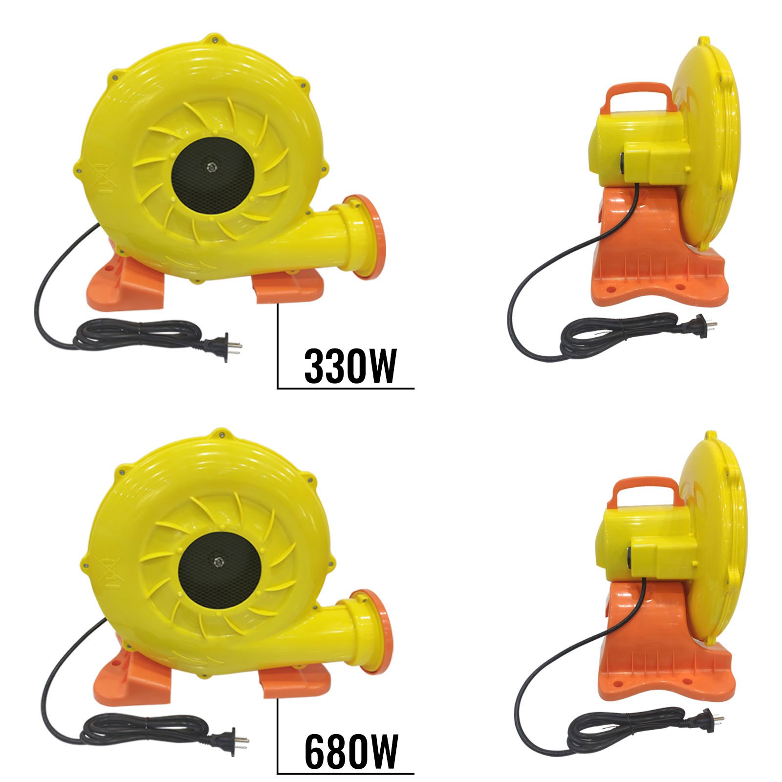 VEVOR Opblaasbare Tent 19,7x9,8x8,2ft Opblaasbare Spuitcabine Tent op Maat Opblaasbare Spuitcabine Tent Autospuitcabine Gigant Werkstation 210D Oxford Stof met 2 Blowers