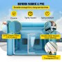 VEVOR Inflatable Paint Booth 9 x 6 x 4 m Spray Painting Booth, Powerful Blower Inflatable Paint Booth with Air Filter System, Car Painting Booth for Car Parking Tent Workstation