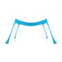 VEVOR Beach Tent Sun Shelter, UPF50+ Sun Protection, 6.6 ft Tall, 10x10 ft, Easy Pop Up Beach Canopy with 4 Sandbags, Stability Poles, Sand Shovels, Portable Shade for Family Outings, Camping, Fishing