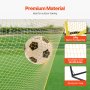 VEVOR 7x7FT Soccer Rebounder Portable Soccer Trainer Net with Portable Bag