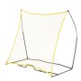 VEVOR Soccer Rebounder Draagbare Voetbaltrainer 7 x 7 voet Voetbaltrainingsuitrusting Gemaakt van ijzer en polyester, Sport Voetbal Rebounder Muur met draagbare tas, voor Team Solo Training Passing Volley