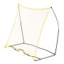 VEVOR Soccer Rebounder Draagbare Voetbaltrainer 7 x 7 voet Voetbaltrainingsuitrusting Gemaakt van ijzer en polyester, Sport Voetbal Rebounder Muur met draagbare tas, voor Team Solo Training Passing Volley