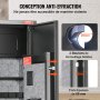 VEVOR 7-8 Rifles Gun Safe, Rifle Safe with Digital Keypad & Lock, Gun Storage Cabinet with Built-in Storage Locker, Removable Storage Shelf for Home Long Gun and Pistols