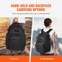 VEVOR Tactical Backpack, 40L Military Tactical Backpack with Molle Design & Sponge Pad, Army Assault Pack Bag for Men and Women, Range Gear Backpack for Outdoor Adventure, Hiking, Hunting, Black