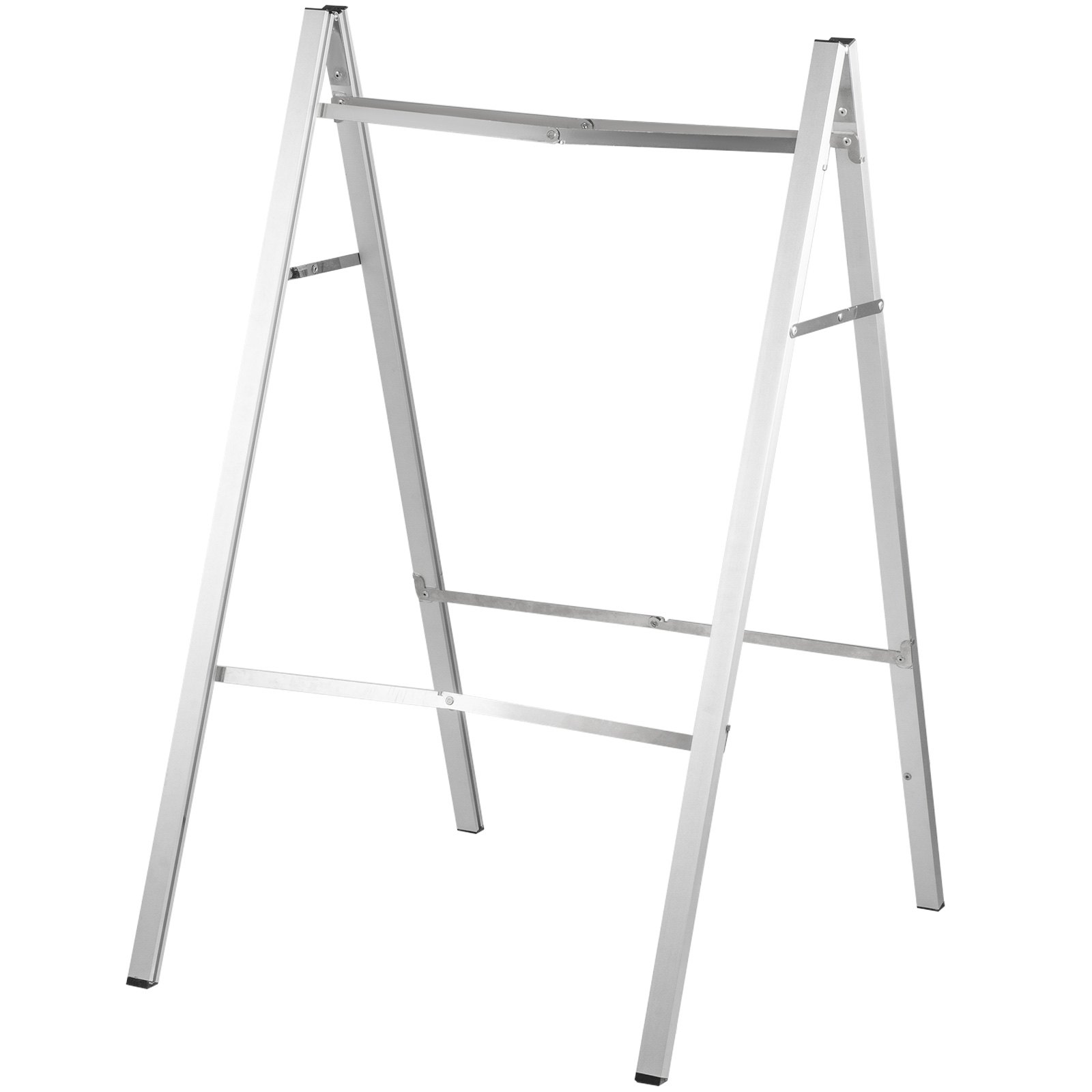 Vevor Klantenstopper Stoepbord Aluminium Een Frame Sandwich Board Zilver Als-c