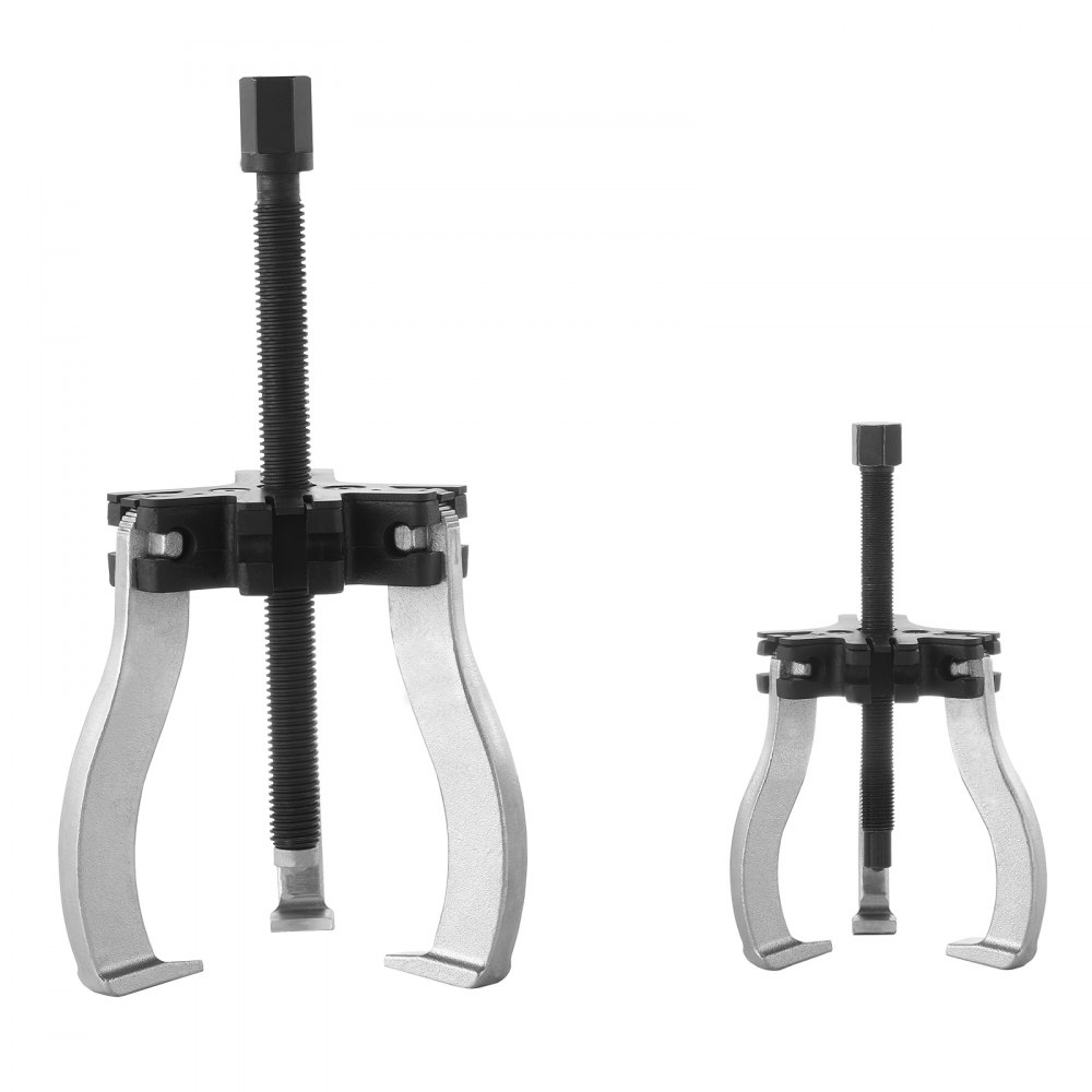 VEVOR 2-delige trekkerset voor kogellagers 2 of 5 t, driebekken kogellagertrekker binnen buiten 76,2 / 177,8 mm max. spreiding, paralleltrekker lagertrekkerset autotrekkerset