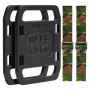 VEVOR Jerk Weights gietijzeren 2 x 4,5 kg Jerk-platen, verzwaarde gewichten voor Jerk, verstelbare Jerk-platen met banden, voor swings, squats, krachttraining, gewichtheffen, fitnesstraining