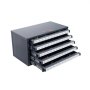 VEVOR Boorbit Dispenser Kast, Boorbit Organizer met Vijf Laden voor Boorbit Dispensers Nr. 1 tot Nr. 60 Gemaakt van Staal met Labels, Stapelbare Boorbit Dispenser voor het Opbergen van Boren en Graveerbits