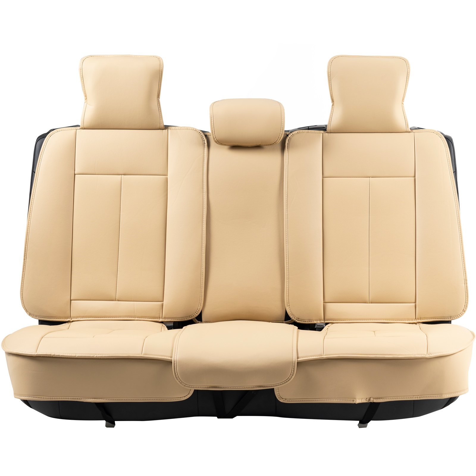 VEVOR Seat Covers, Universal Car Seat Covers Full Set Seats, Front and Rear Seat, 13pcs Faux Leather Seat Cover, Full Enclosed Design, Detachable Headrest and Airbag Compatible, for Most Car SUV Truck