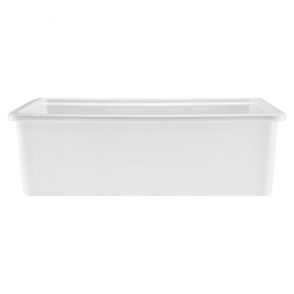 VEVOR Farmhouse Sink, Werkstation Onderbouw Spoelbak Gemaakt van Fireclay, Inbouw Spoelbak met Diverse Accessoires, Keuken Spoelbak, Grote Huishoudelijke Spoelbakken (835 x 485 x 254 mm) Wit