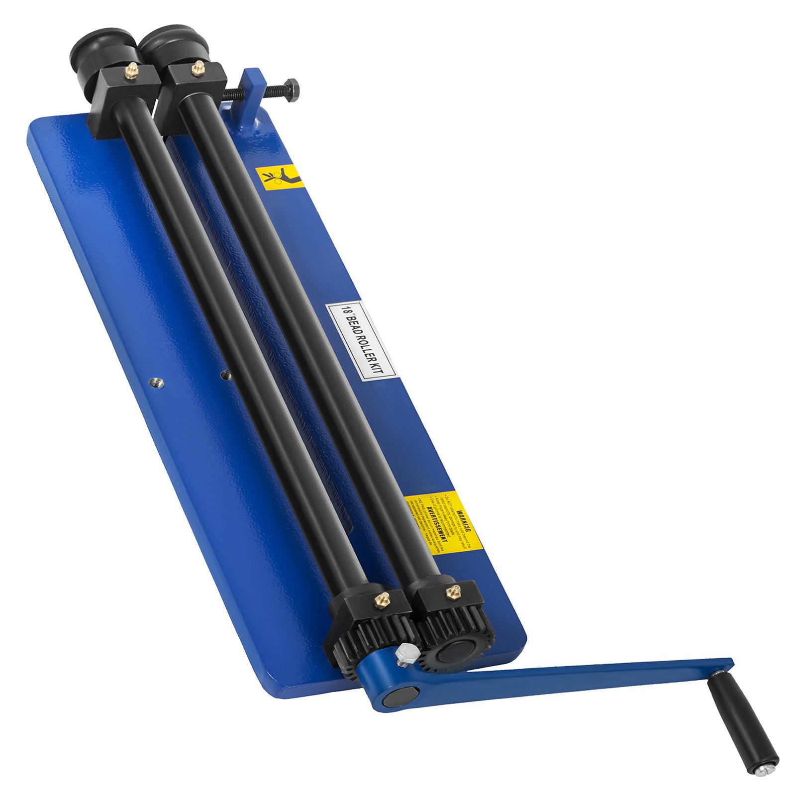 18" Bead Roller Former Swager Rotary Swaging Machine  Roll Rack Perfect 6 Die Sets