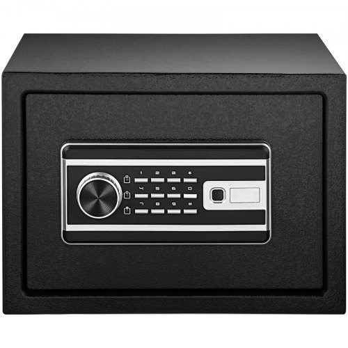 DONAU Tech Digitale kluis, 23,8 liter, 42 x 37 x 20 cm, handmatig, digitale elektronische kluis, meubelkluis, zwart, ideaal voor laptops tot 17 inch