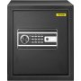 VEVOR Elektronische Kluis 1,7C Digitale Kluis 35x30x40 cm Digitale Elektronische Kluis Gemaakt van het 1,2 mm Dikke Q235 Massief Stalen Bord met 4 Ontgrendelingsmethodes voor Thuis Hotel Kantoor enz