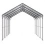 VEVOR Tentgarage, 3,6x6x3,15 m Garagetent, Carport met gegalvaniseerd stalen frame en dak, Autotent met verwijderbare zijwanden, Autoschuur, Multifunctionele overkapping voor pick-ups, boten, auto's en tractoren