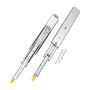 VEVOR 1 Pair Full Extension Drawer Slides 18 20 22 28 30 32 36 38 40 44 48 52 56 60 in, 500 lbs Load Capacity Locking Drawer Slides, Ball Bearing with Lock Side Mount Drawer Slide Rail
