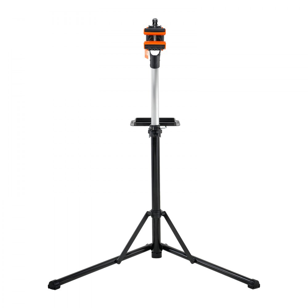 VEVOR Fietsreparatiestandaard Fietsmontagestandaard, Reparatiestandaard voor fietsen, Zware montagestandaard 30 kg, 102-160 cm Hoogteverstelbare fietsstandaard met 360° draaibare klemkop