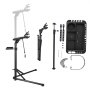 VEVOR Bike Repair Stand, 85 lb Heavy-duty Bicycle Work Stand with 40.7-64.1 in Adjustable Height & Magnetic Tool Tray, Foldable Bicycle Maintenance Rack, Shop Home Mechanics for Mountain & Road Bike