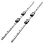 VEVOR Lineaire Geleiders HGR20, 2-pack 1000 mm lineaire rails & 4 schuifblokken, roestvrij staal & hoge precisie, geleiderails voor doe-het-zelf-liefhebbers, CNC-freesmachines, draaibanken, freesmachines, 3D-printers