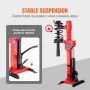 VEVOR 4,5 ton autogereedschap hydraulische veerspanner 1 ton nominale drukkracht veerpootspanner 11-13 cm en 14-17 cm veervergrendeling veerpootspanner met lekvrije hydraulische pomp