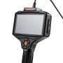 VEVOR Endoscoopcamera met verlichting, draaibare inspectiecamera met 360° beweegbare kop, IP67 waterdichte pijpcamera met 5-inch display, 5 meter flexibele kabel, 5000 mAh accu, 8 mm borescopecamera voor auto en thuis