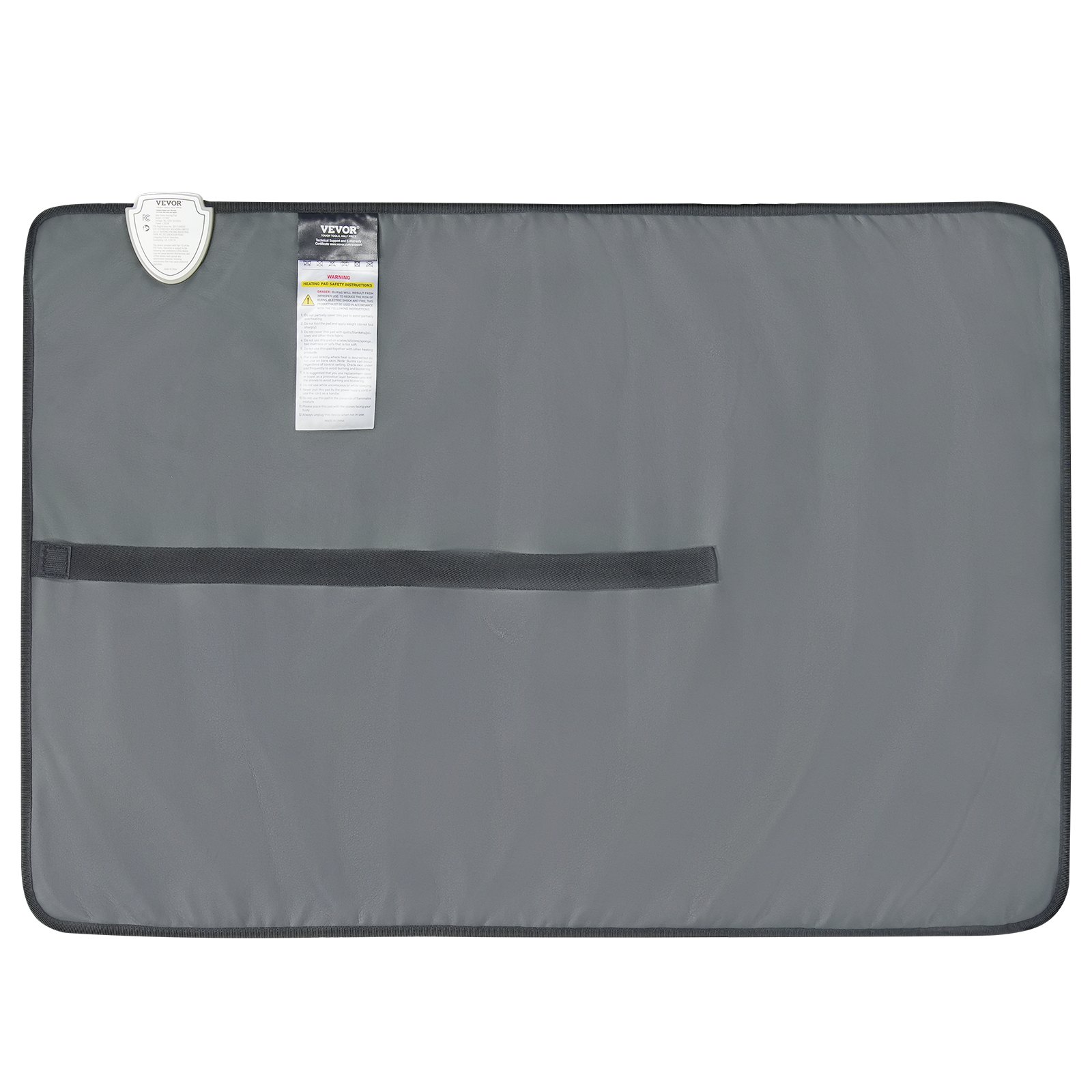 VEVOR Far Infrared Heating Pad, 108 Natural Jade & 42 Tourmaline Stone Heating Pad for Full Back Pain Relief, 103-159 ℉ Heating Pad with Smart Controller & Auto Shut Off (Medium Size 31.5" x 21.93")