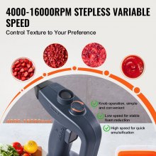 VEVOR Commerciële Handblender 350W Handmixer Soepsauzen 16000rpm Mengstaafje