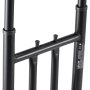 VEVOR Hand Truck, 600 lbs Load Capacity, Heavy-Duty Hand Truck Dolly with Wheels & Telescoping Handle, Portable Trolley Dolly with Tie-down Strap for Moving Home, Office, Warehouse, Supermarket