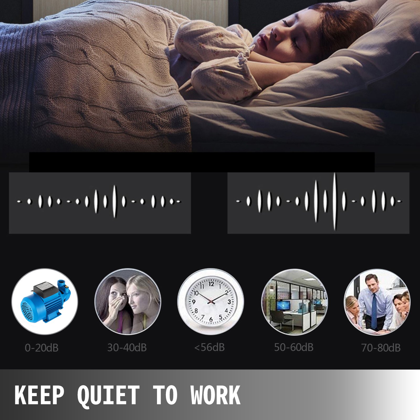 Waterpomp QB80 Watertuin Boerderij Regentank Irrigatie