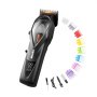 VEVOR Professional Hair Clipper for Men, Cordless Barber Clipper with DLC Fade Blade & 10000RPM High-Speed Motor, Men's Hair Cutting Grooming Kit with 8 Guide Combs for Home Barber, Ideal Gift for Man
