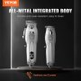 VEVOR Professional Hair Clipper for Men, Cordless Barber Clippers and Trimmers Set, LCD Display Beard Trimmer for Hair Cutting, Men's Beard Grooming Kit with 14 Guide Combs for Home Barber, Ideal Gift