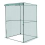 VEVOR plantenbeschermingstent, 1200x1200x1800 mm, plantenbeschermingsnet, deur met ritssluiting, winddicht, hoge plantenkas voor verhoogde plantenbedden, buiten, voor tuin, terras en gazon.