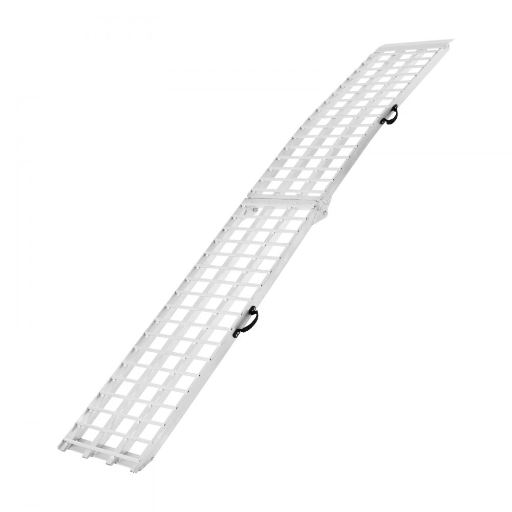 VEVOR Aluminum Ramps, 1000 lbs, 1Pcs Heavy-duty Ramps with Wider Ramp Surface, Universal Stable Loading Ramp with Handles, Fit for Motorcycle, Electric Bicycle, Bicycle, etc.