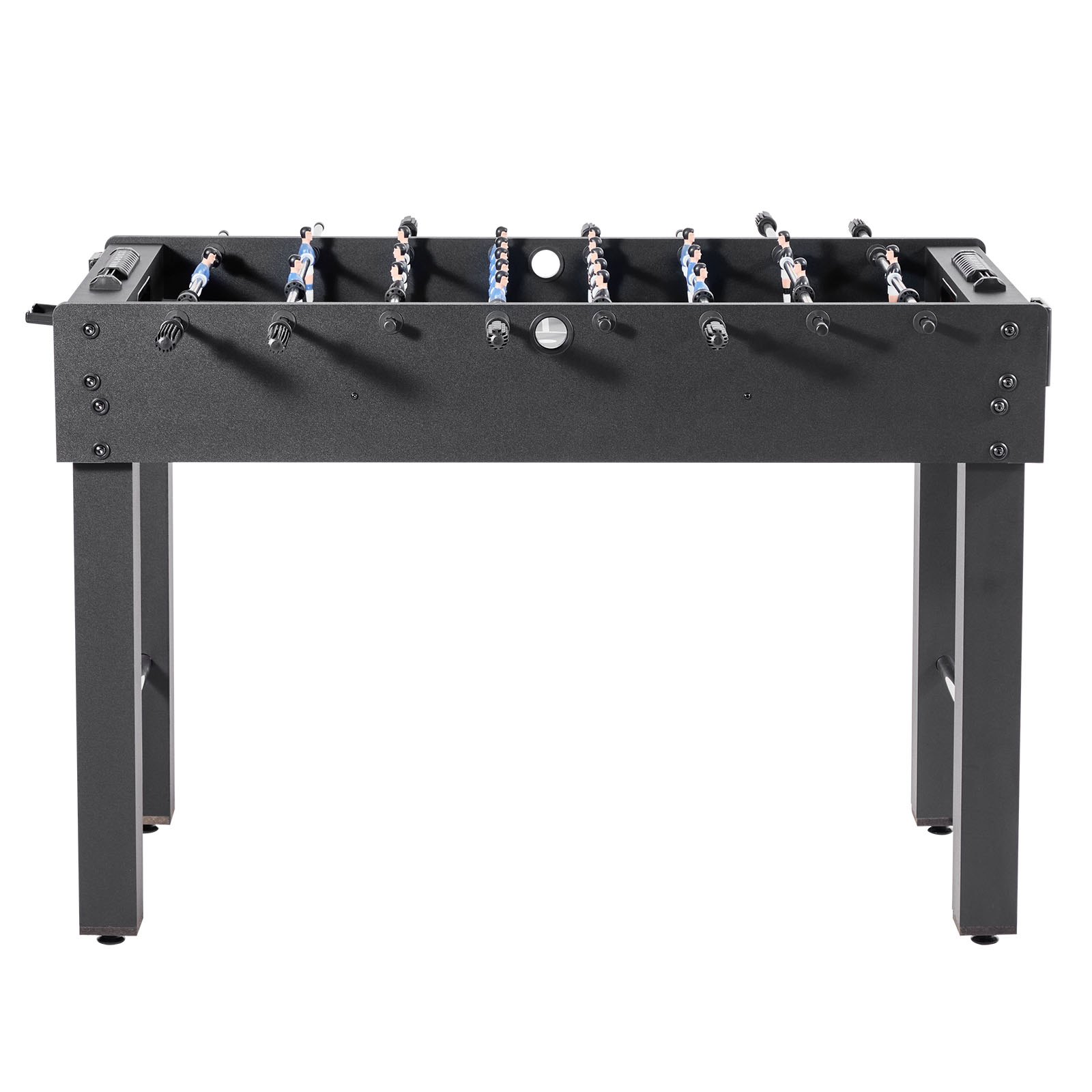 VEVOR Foosball Table, 121 cm Standard Size Table, Indoor Full Size Foosball Tables for Home, Family, and Game Room, Durable Soccer Set, Includes 2 Balls, Score Keeper, and 2 Cup Holders