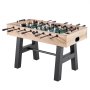 VEVOR Foosball Table, 140 cm Standard Size Table, Indoor Full Size Foosball Tables for Home, Family, and Game Room, Durable Soccer Set, Includes 4 Balls, Score Keeper, and 2 Cup Holders