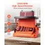 VEVOR Oscillating Belt and Spindle Sander, 2000RPM Benchtop Spindle Sander with 16mm Stroke, 5 Sleeves (12.7-50.8 mm) & 610 x 98 mm Sanding Belt for Woodworking, Furniture Sanding, DIY Projects